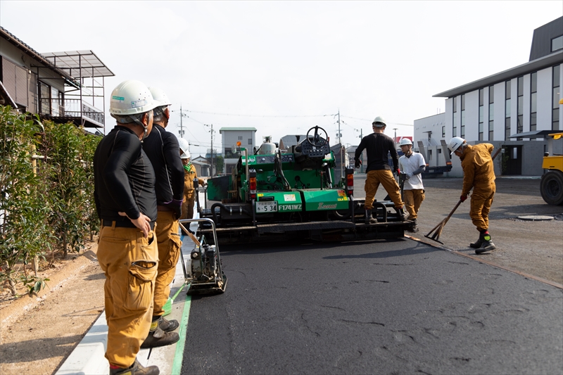 道路舗装工事